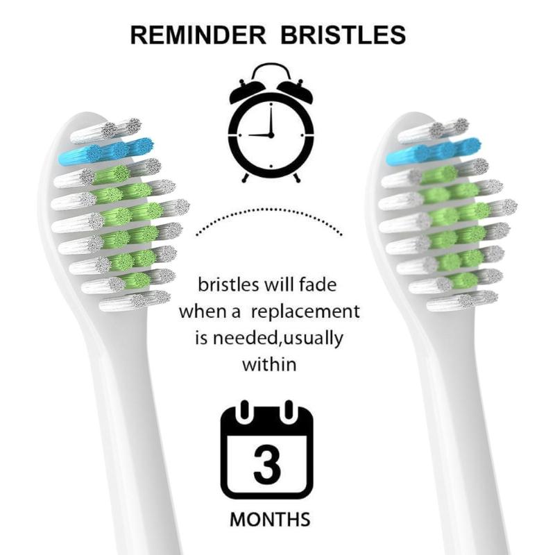 Replacement Brush Heads For Electric Toothbrush, 4 Counts Toothbrush Heads Compatible With Philips Sonicare