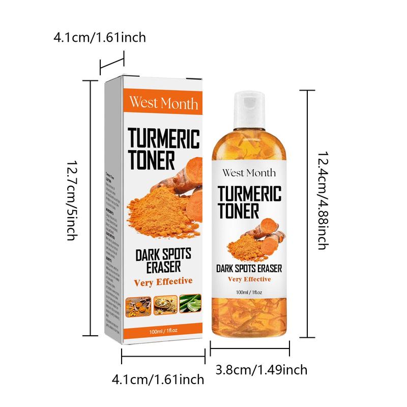 Turmeric Facial Toner, Deep Moisturizing & Nourishing Facial Toning Lotion, Facial Care Product for Women & Men