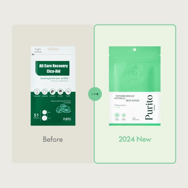 [Purito Seoul Official] Releaf Centella Spot Patch Acne Skincare_Vegan & Cruelty Free