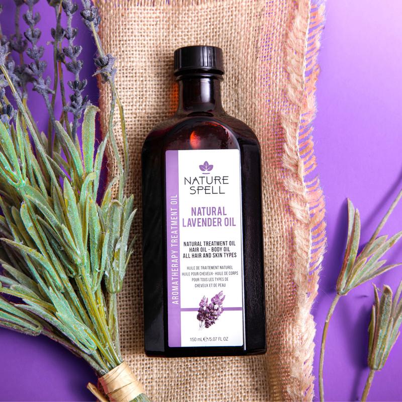 Nature Spell Lavender Oil for Hair & Skin 5.07 Fl Oz - Pre-diluted Hair Oil