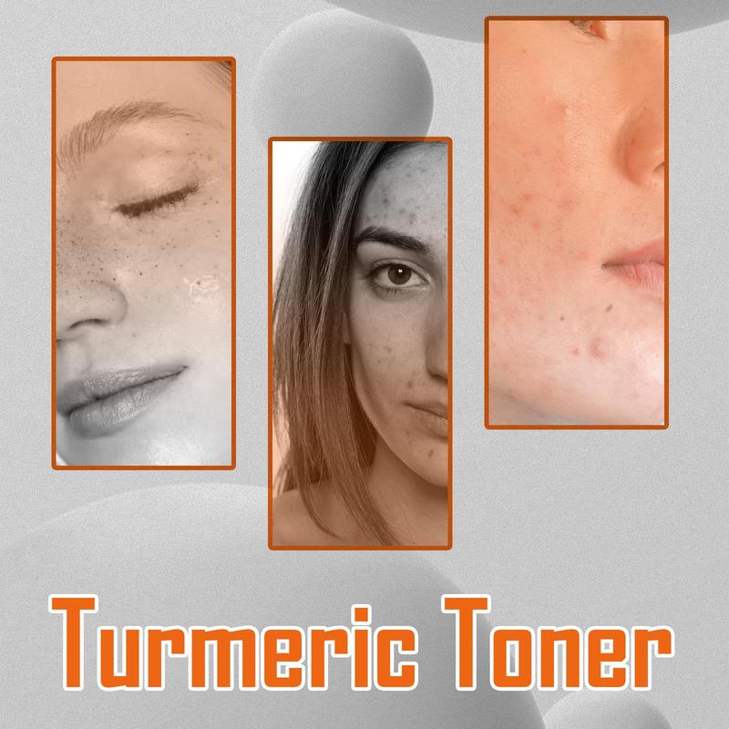 Turmeric Facial Toner, Deep Moisturizing & Nourishing Facial Toning Lotion, Facial Care Product for Women & Men