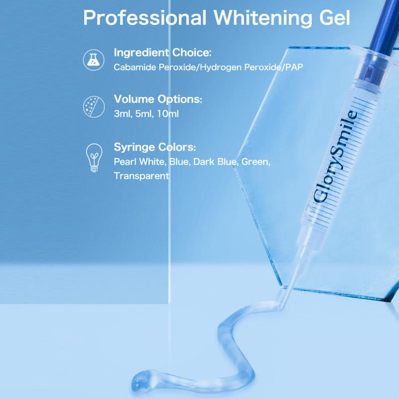 Teeth Whitening Kit - 5X LED Light Tooth Whitener with 3 Carbamide Peroxide Teeth Whitening Gel , Dental-Grade Whitening Teeth Whitening Kit Helps to Remove Stains from Coffee, Soda, Food