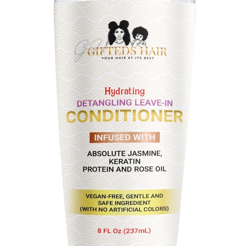 DETANGLING LEAVE-IN CONDITIONER Silicone Free Organic Milky Haircare Moisture Keratin Restore Comfort like a Miracle Moisturizer Hydrating treatment