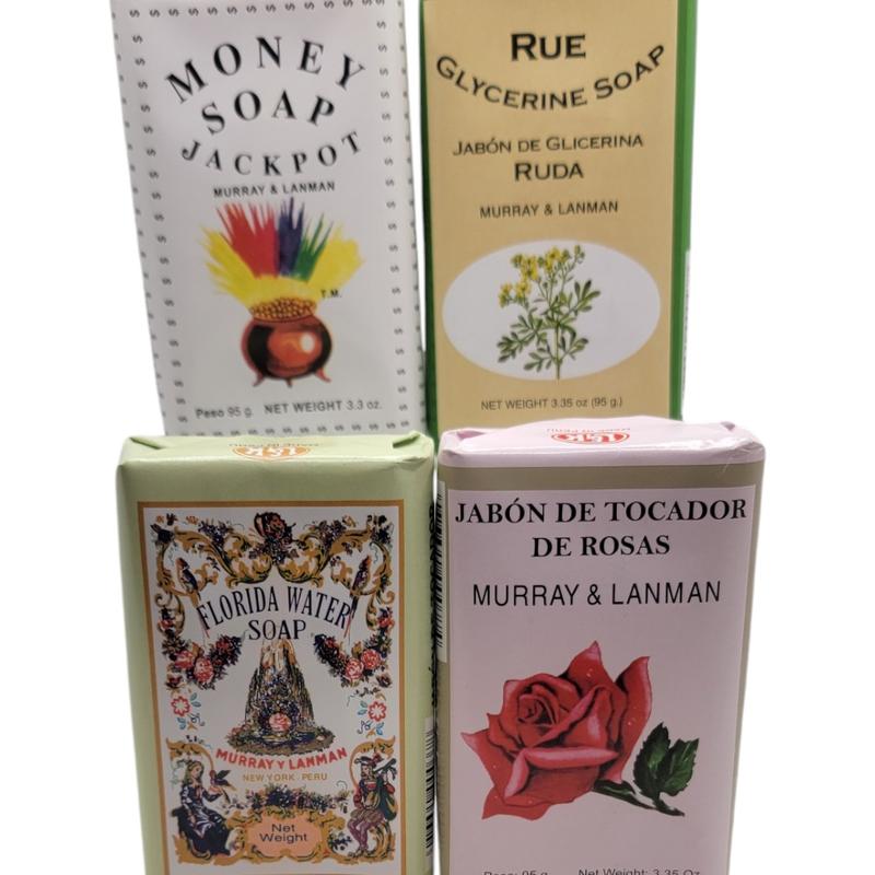 Florida Water, Money, Roses & Rue Soaps soap