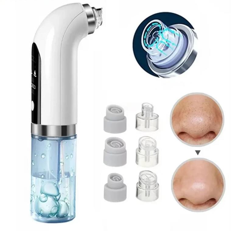 5 in 1 Electric Facial Pore Cleaner Tool Set Upgraded Strong Suction Man Woman Blackhead Vacuum Acne Remover