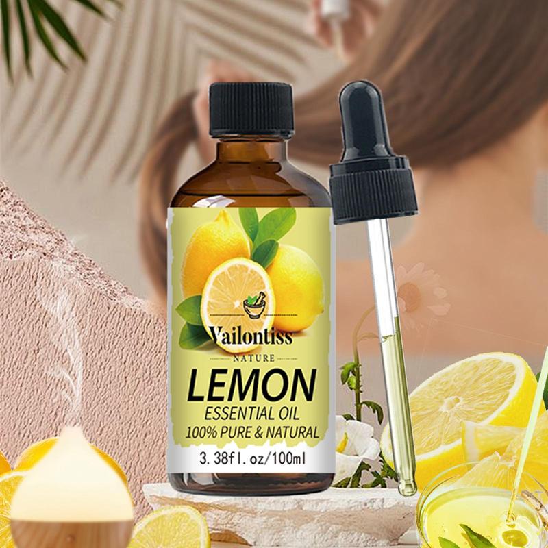 Lemon Essential Oil Moisturize, Calf Muscle Massage Oil, Body Care Oil For Women & Men