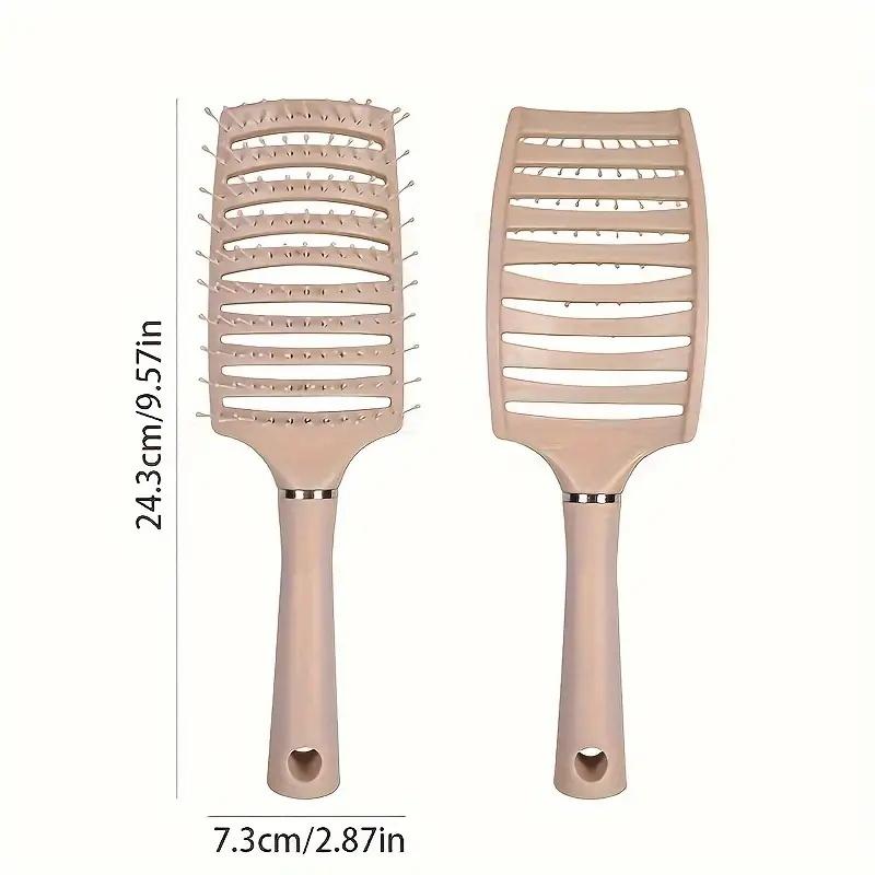 Hair brush, professional curved exhaust brush, blow drying faster, male girl, dry curled straight hair