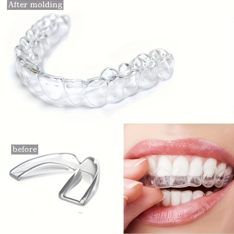 Transparent Mouth Guard, 8 Counts set Mixed Size Mouth Guard for Grinding Teeth, Odorless Night Tooth Protector for Men & Women