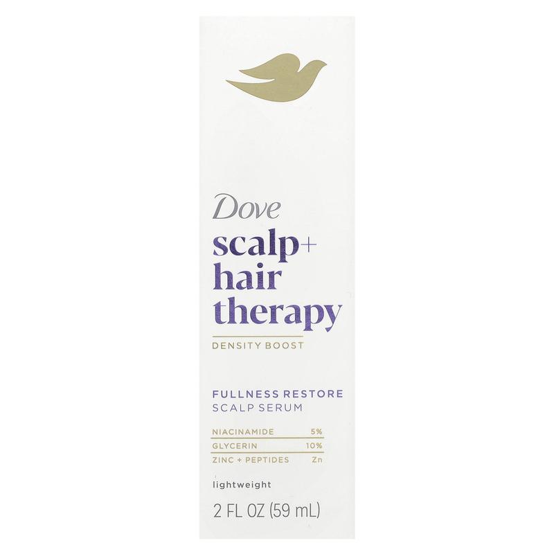 Dove Scalp + Hair Therapy, Fullness Restore Scalp Serum, 2 fl oz (59 ml)