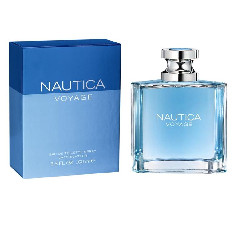 Nautica Voyage Eau De Toilette for Men 3.3 oz (100ml) - Fresh, Fruity Scent with Aquatic Notes