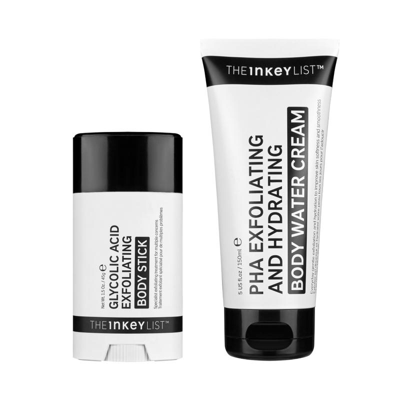 Exfoliating Body Duo - Glycolic Acid Stick & PHA Cream