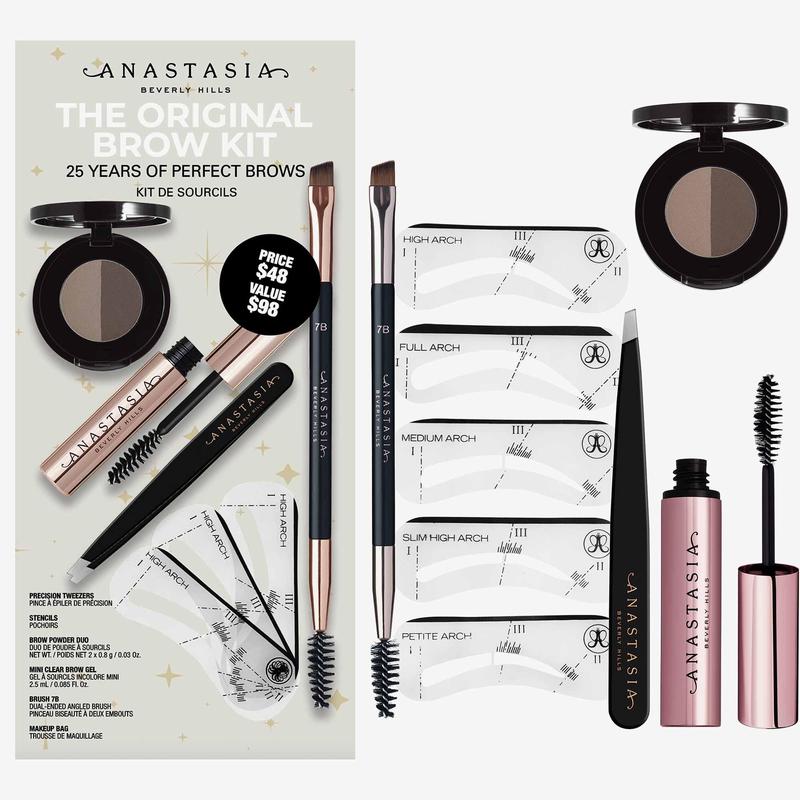 Anastasia Beverly Hills Original Brow Kit - Six Brow Minis For Your Best Brows