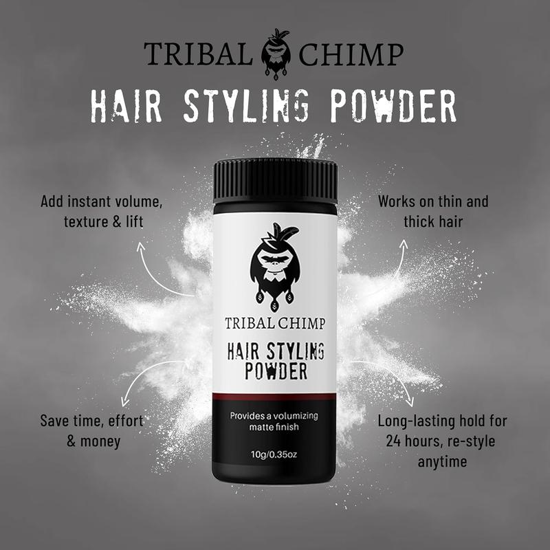 Tribal Chimp Volumizing Hair Styling Powder, Dry Hair, Alcohol Free