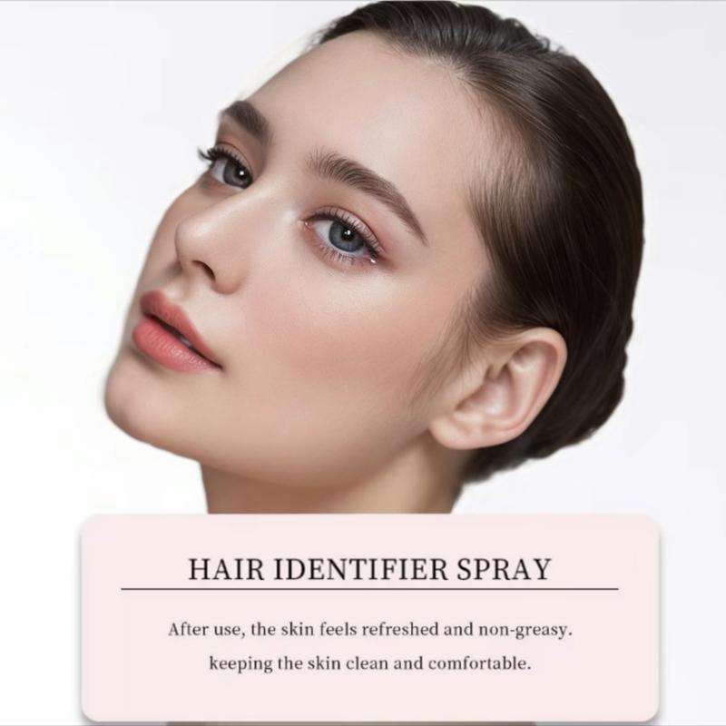 Hair ldentifier Spray Removal for Face Shaving Woman,Flawless Woman Facial hair RemoverDermaplaning,Effective Hair ldentifierSpray Finishing Touch Moisturizing andSkin Care Dermaplaner Spray,Removing Unwanted Hair