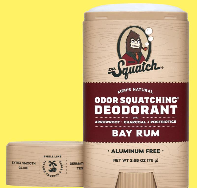 Dr. Squatch - Bay Rum Deodorant - Body Care for Men