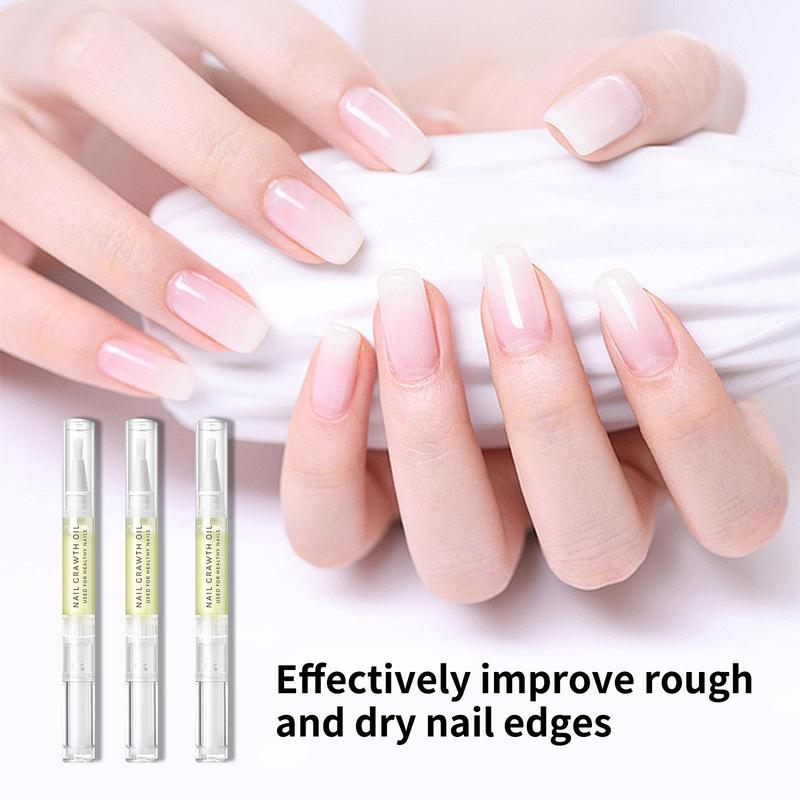 Nail Strengthening Oil, 2 Counts Nourishing Nail Care Oil for Nail Strength and Moisture, Nail Care Product for Women & Men, Nail Supplies