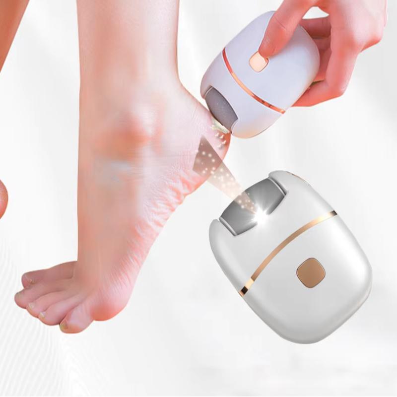 Electric Foot File, 1 Box Rechargeable Foot Callus Remover, 2 Speed Adjustment Foot File Tool, Professional Pedicure Tool for Home & Salon Use