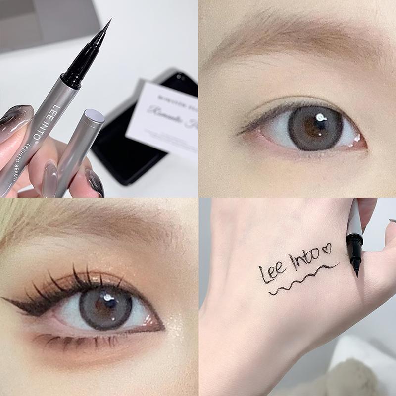 Waterproof Eyeliner Pen (2pcs), Long Lasting Eyeliner Pencil with Precise Flexible Tip & Comfortable Grip, Professional Eye Makeup Tool, Easy To Apply for Eye Makeup