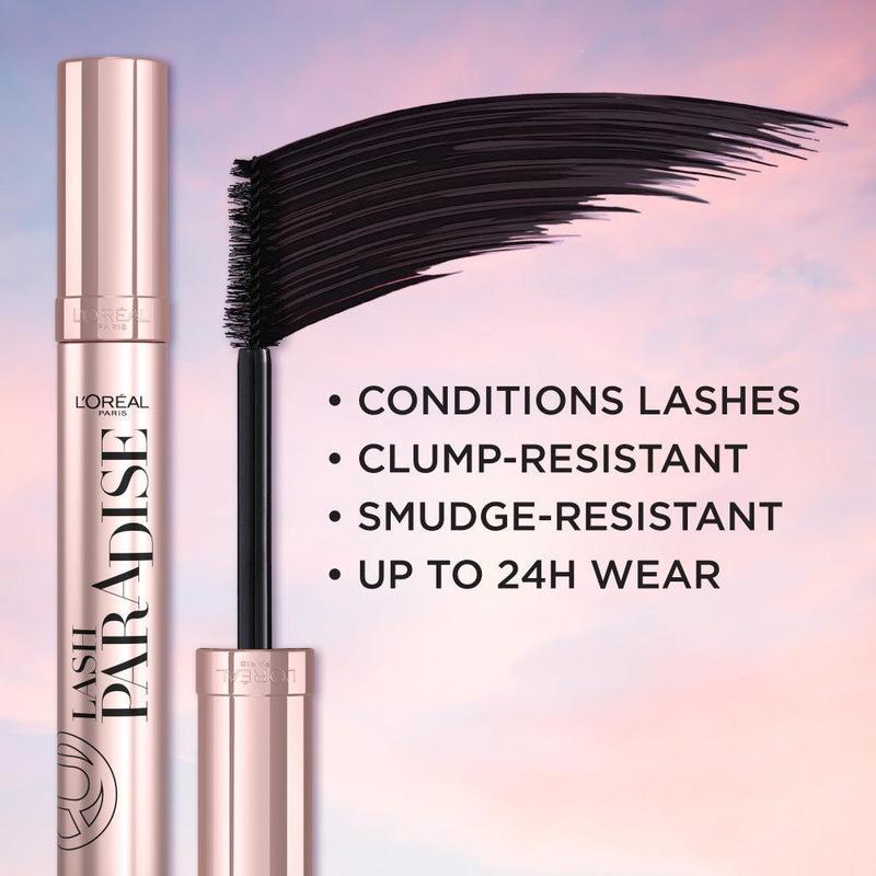 L'Oreal Paris Voluminous Makeup Lash Paradise Volume Mascara, 0.28 fl oz