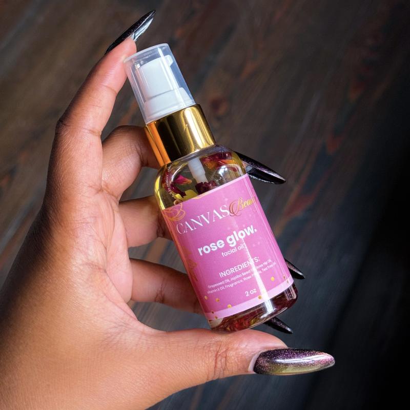 Rose Glow Facial Serum | Premium & Nourishing Oils