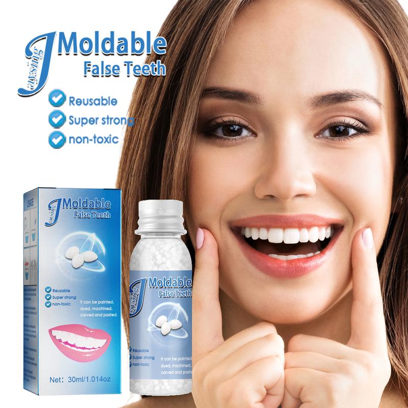 Jaysuing Moldable False Teeth, Film And Television Makeup Dentures Modified Dentures False Dentures Broken Teeth Temporary Ora Oral