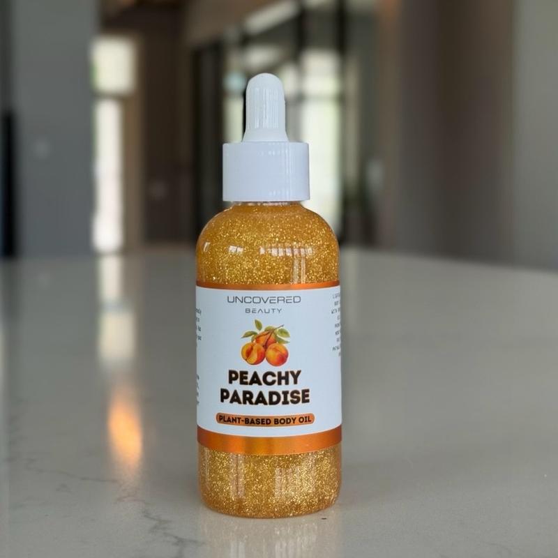 Peachy Paradise Body Oil - Shimmer or No Shimmer