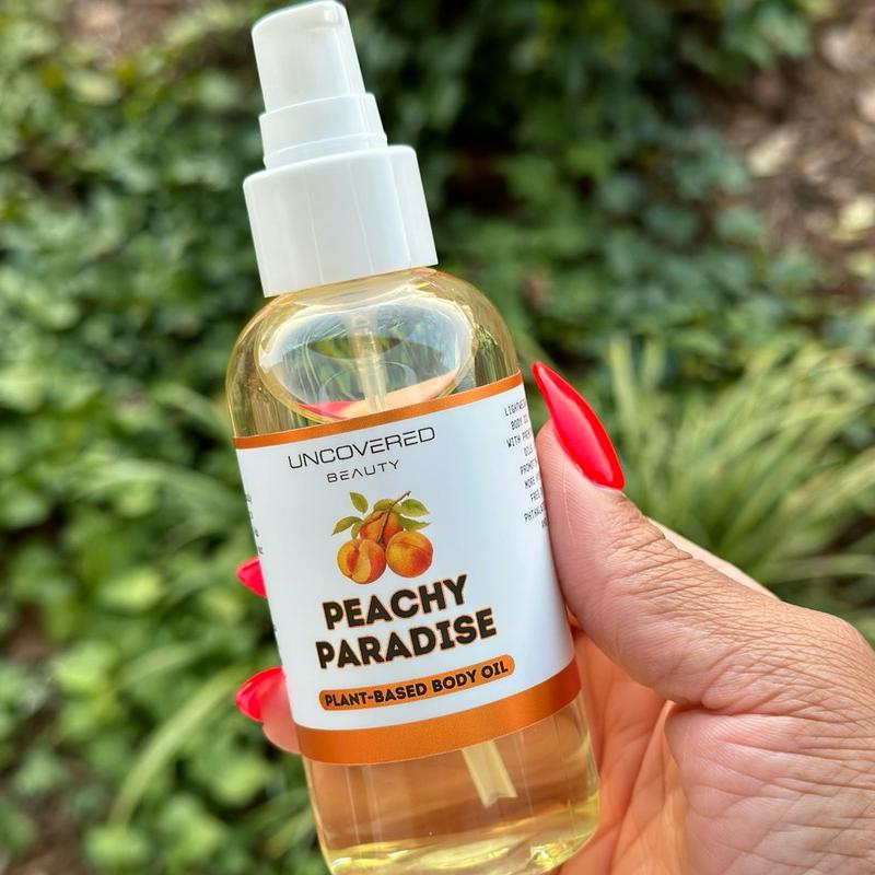 Peachy Paradise Body Oil - Shimmer or No Shimmer