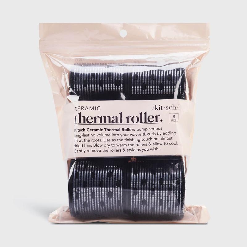 Hair Rollers | Ceramic 8 Pack from KITSCH Haircare Heatless