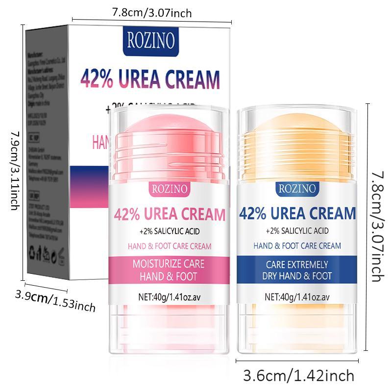 42 % Urea & 2 % Salicylic Acid Foot Care Cream, 2 Boxes Moisturizing Foot Care Cream, Professional Foot Care Product for Dry Cracked Skin