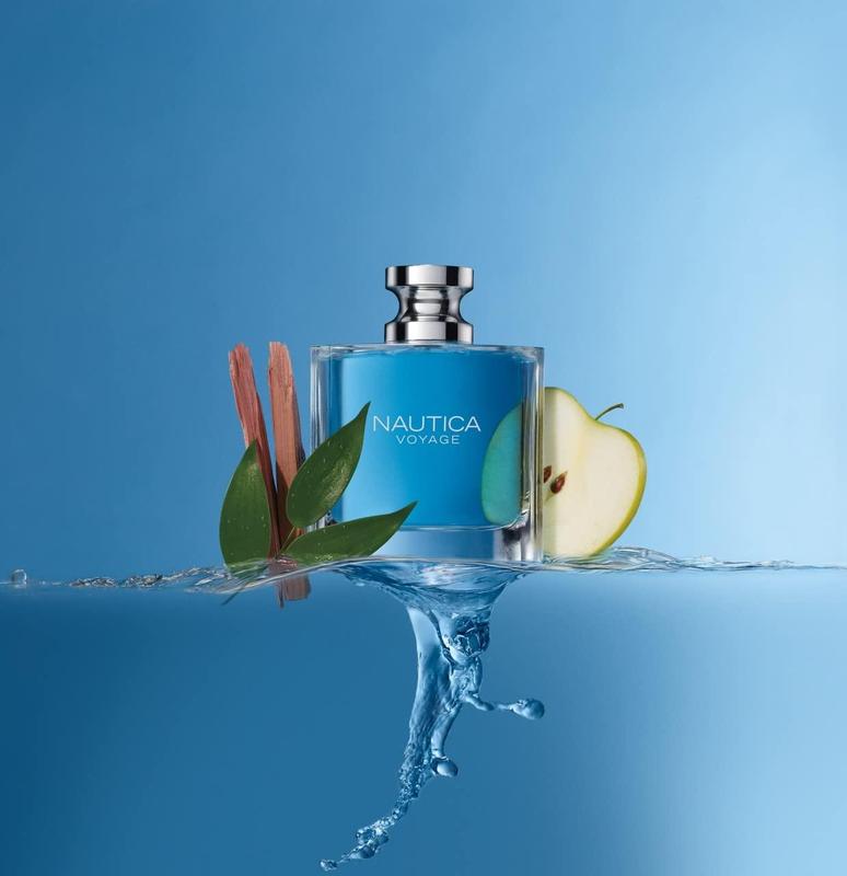 Nautica Voyage Eau De Toilette for Men 3.3 oz (100ml) - Fresh, Fruity Scent with Aquatic Notes