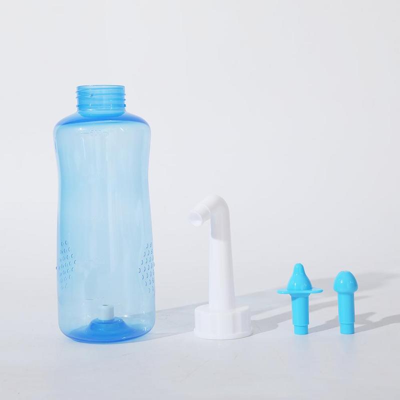 300ml Nasal Wash Bottle, Nasal Washing Bottle with Nozzle, Heat Resistant Bottle, Bathroom Gadgets