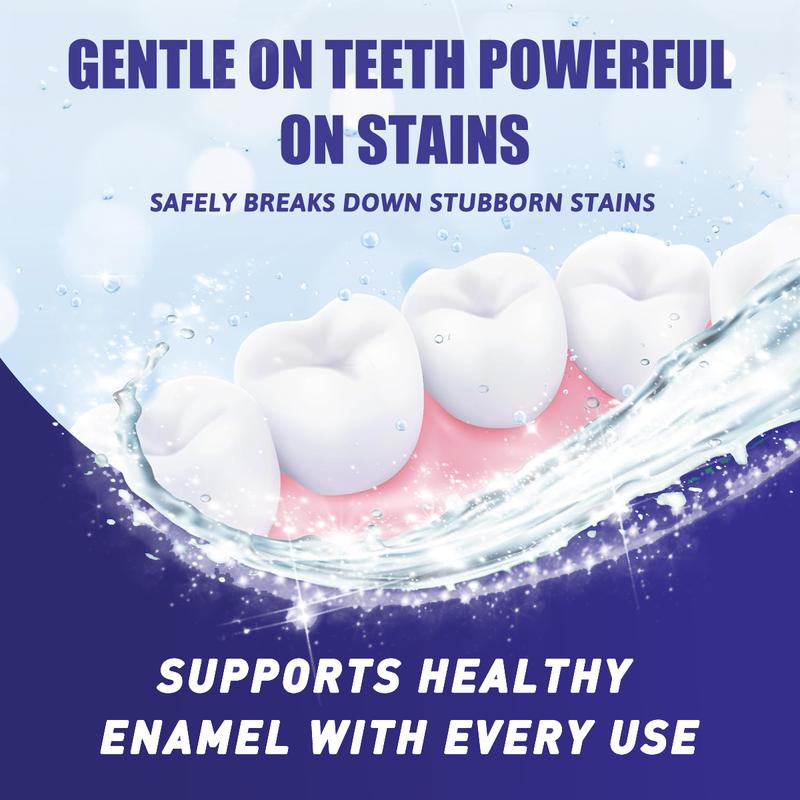 Gentle Teeth Whitening Enamel Toothpaste, Deep Stain Removal, Fresh Breath, Non-Irritating, Advanced Whitening for Sensitive Teeth, Latest Oral Care