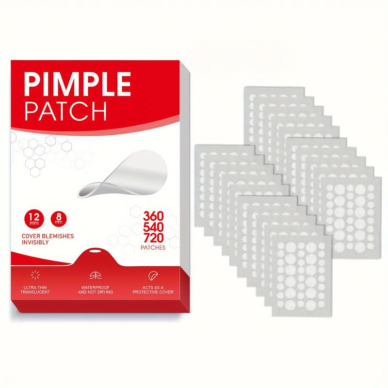 Acne Cover Patch, 720pcs box Invisible Acne Patches, Facial Blemish Stickers, Skin Care Products for Women & Men