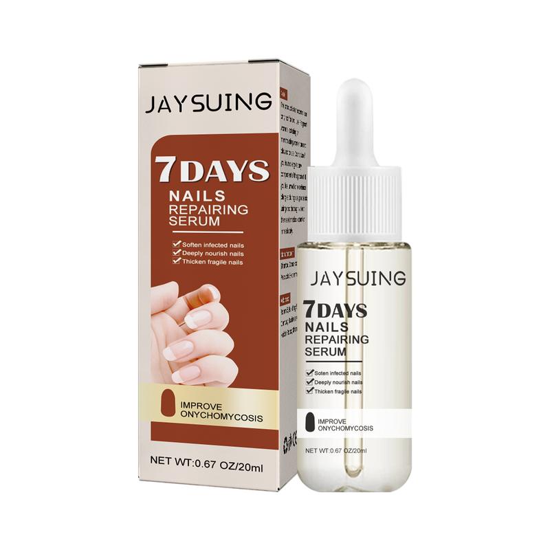 jaysue 7 Day Repair Serum, nourishes nails to prevent breakage, improves manicure appearance, anti-fungal soothing oil