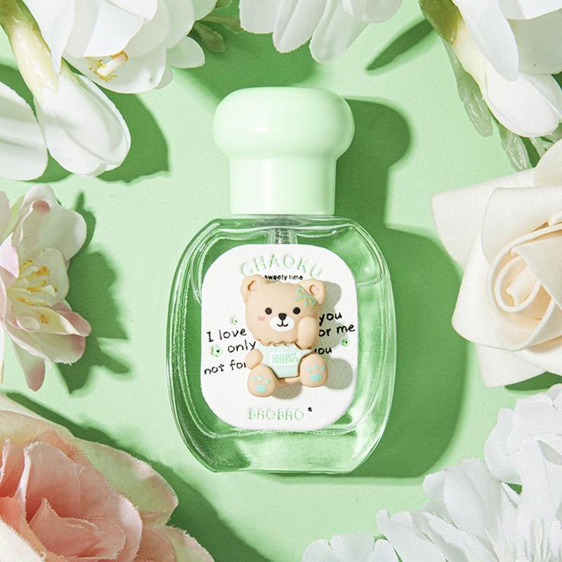 Cute Bear Design Perfume, Fruity Fragrance Perfume for Women, Long Lasting Fragrance for Daily Wear, Christmas Gift