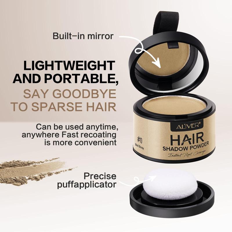 Hairline Powder, 4g Waterproof  Hair Line Shading Powder, Natural Hairline Covering Powder, Invisible Hairline Concealer Powder, Makeup Powder, Cosmetic Beauty Supplies for Women & Girls