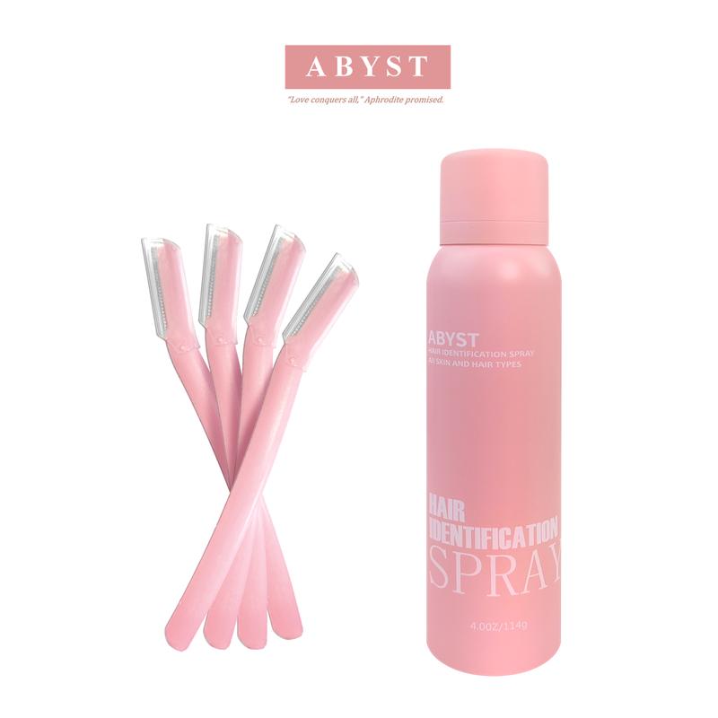 ABYST Limited Time  Upgrade Hair identifier Spray for Face Shaving Recognition Spray Moisturizing and Skin Care Hair Removal Women Dermaplaning Tool