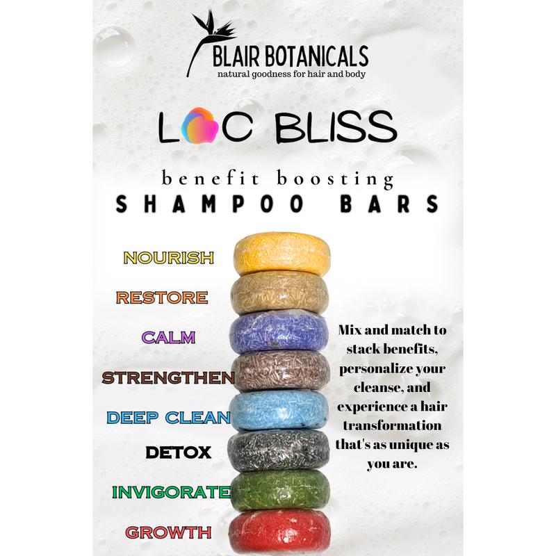 Loc Bliss Benefit Boost 5-in-1 Cleansing Bars Conditioner Haircare