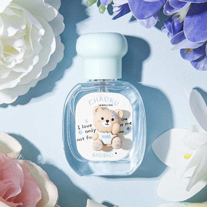 Cute Bear Design Perfume, Fruity Fragrance Perfume for Women, Long Lasting Fragrance for Daily Wear, Christmas Gift