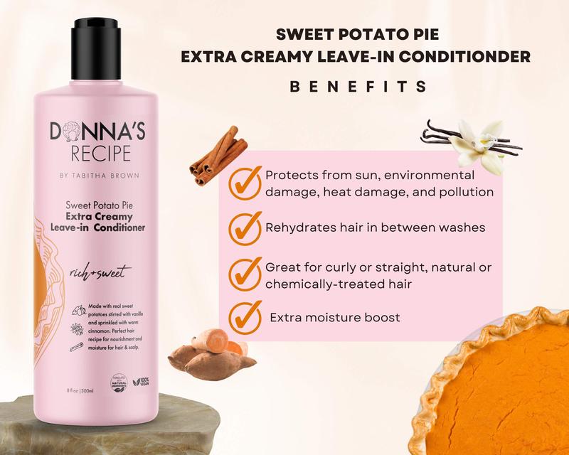 Sweet Potato Pie Extra Creamy Leave-In Conditioner (LOC System)