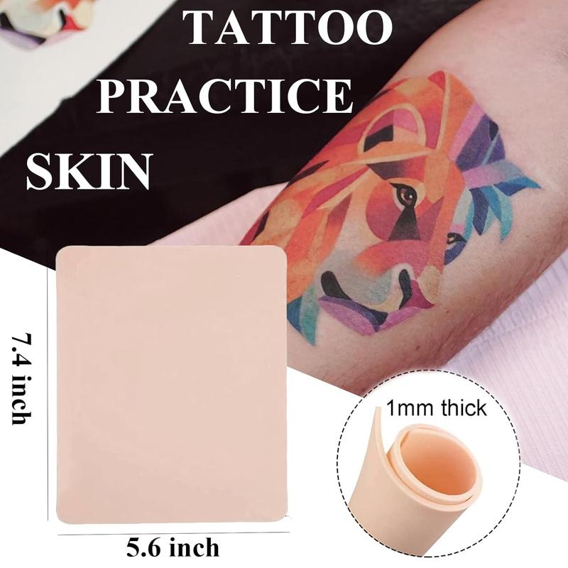 30count s Tattoo Practice Skin Kit With Transfer Paper -  30count s Tattoo Skins Kit With 10count s Tattoo Skin Fake Skin & 20count s Tattoo Stencil Paper Both Tattoo Beginners And Artists Tattoo Supplies