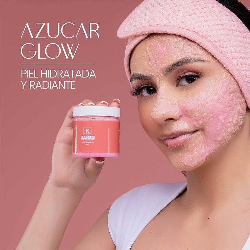 BLANQUEADOR YEXFOLIANTE,Sugar Facial Scrub for Smoother, Glowing Skin