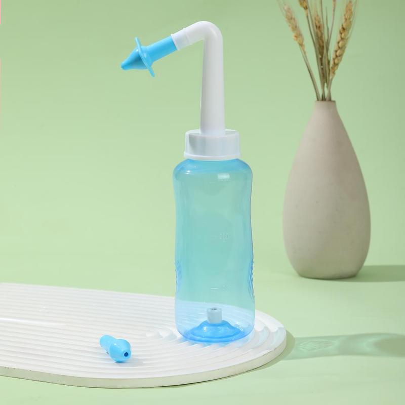 300ml Nasal Wash Bottle, Nasal Washing Bottle with Nozzle, Heat Resistant Bottle, Bathroom Gadgets