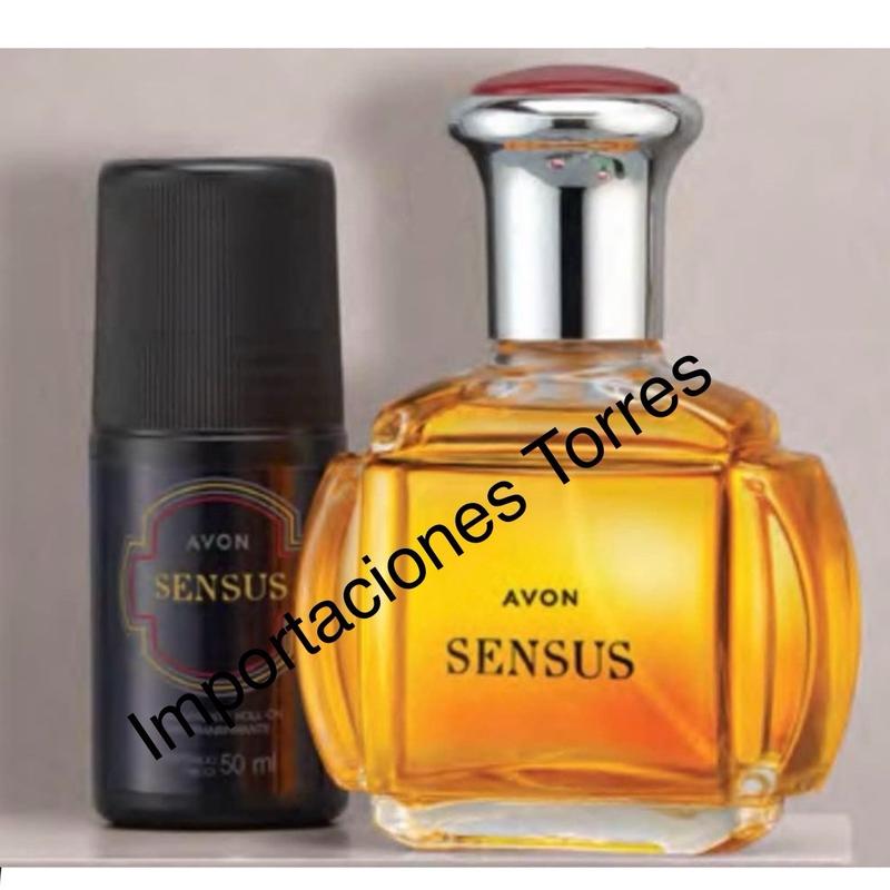 Avon Sensus Original Perfume For Men Eau de Toilette Spray for Men with Roll On Deodorant 100ml