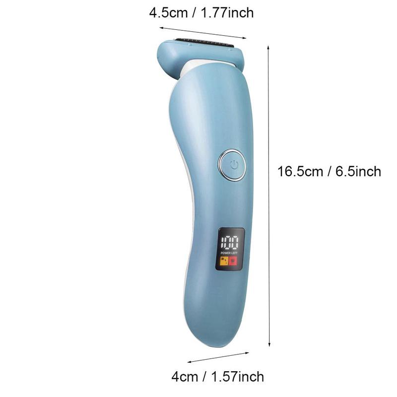 Electric Shaver for Women, 1 Set Body Hair Trimmer, Bikini Legs Underarm Gentle Electric Razor, USB Rechargeable Cordless Wet Dry Use Shaver, Winter Gift, Christmas Gift