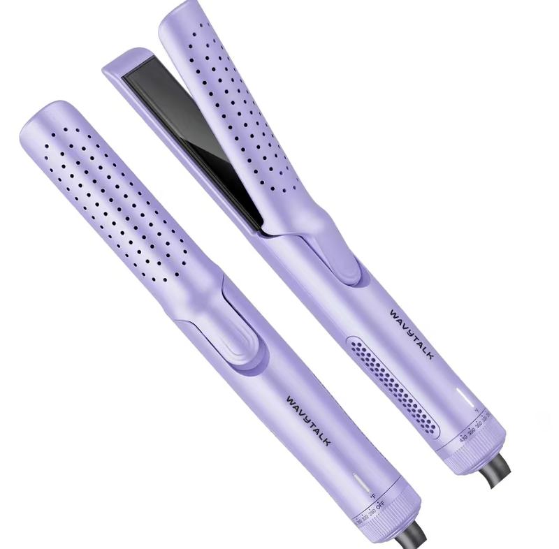 Wavytalk Airflow Styler 360° Cooling Air Hair Curler and Straightener 2 in 1