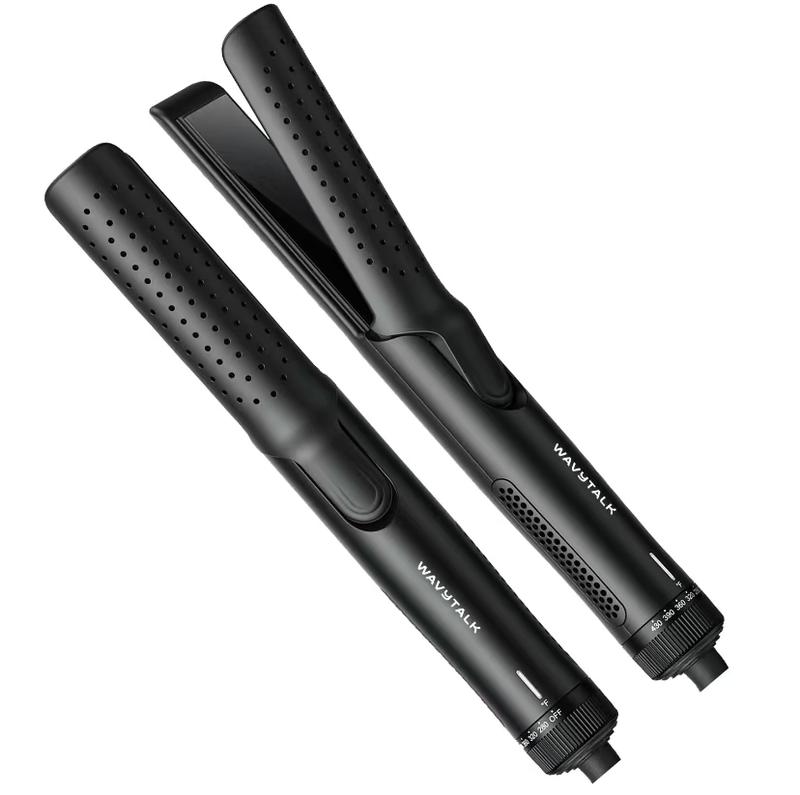 Wavytalk Airflow Styler 360° Cooling Air Hair Curler and Straightener 2 in 1