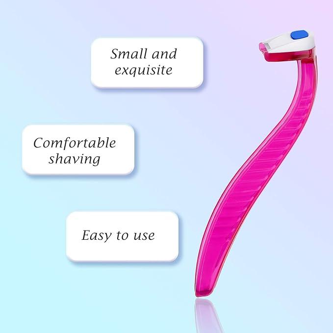 T-shaped Bikini Shaver for Women, Durable Travel Accessories , Bikini Body Trimmer Beauty tools Body Care Wax sensitive formula   Comfort Cosmetic