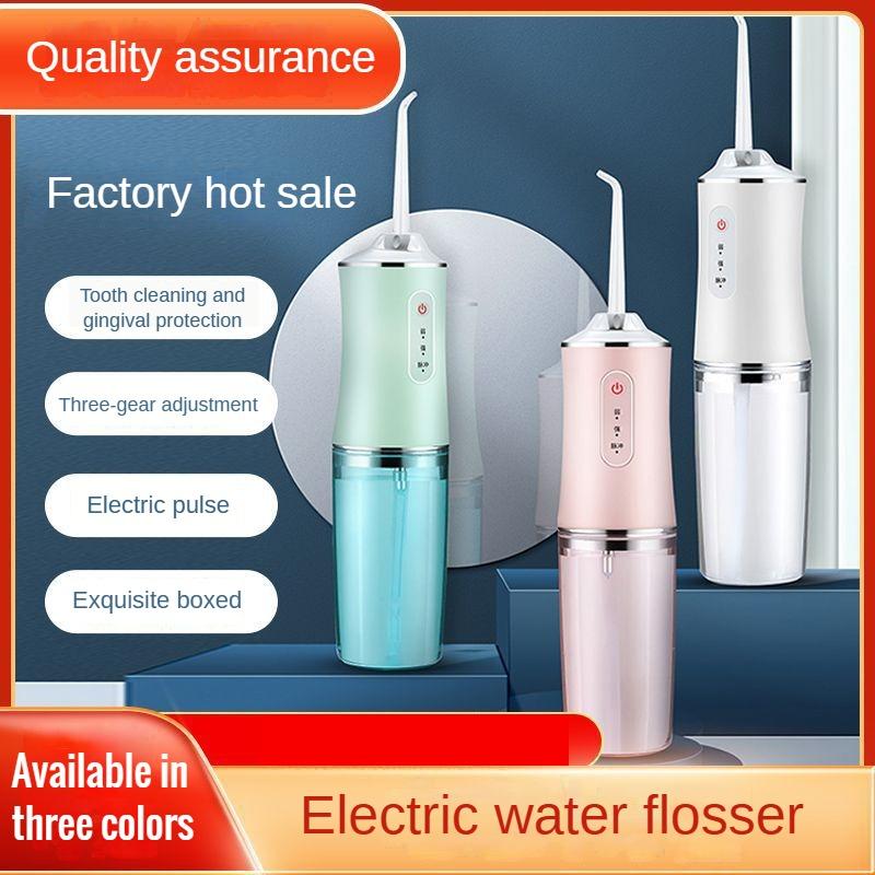 Portable High-Pressure Pulsing Water Flosser for Home Use, Smart Sensor Waterpik, Long Battery Life, Deep Cleaning cordless water teeth cleaner pick teeth cleaner Oral finesse 2x black friday deals