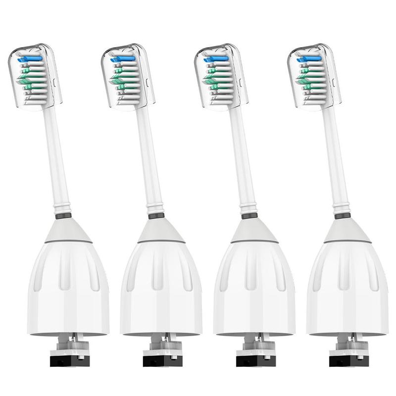 Replacement Toothbrush Brush Heads, 4 Counts set Electric Toothbrush Heads, Compatible with Philips Sonicare E-Series, Essence, Advance, etc, Halloween, Christmas